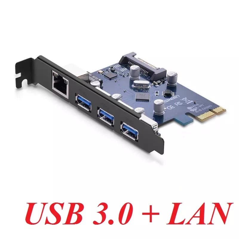 Ugreen Pci E To Usb Gigabit Converter Card Us