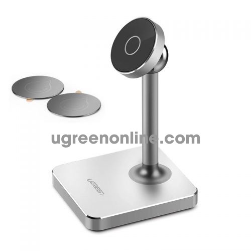 Ugreen 40359 Silver Magnetic Mount Desk Tablet Holder Stand Nam Châm Lp125 10040359