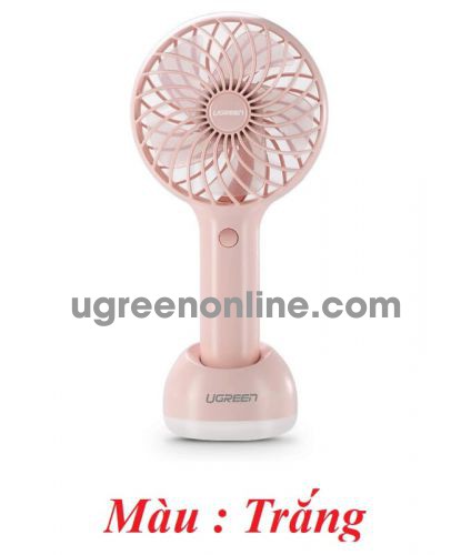 Ugreen 50727 White 3250 Mah Quạt Cầm Tay Pin Trâu Portable Handheld Fan Lp149 10050727