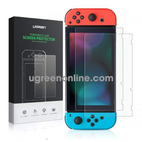 Ugreen 50728 2Pcs Screen Protector For Nintend Switch 9H Tempered Glass Film Lp153 10050728