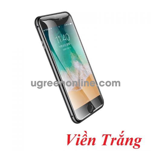Ugreen 60374 Viền Trắng 3D Tempered Glass Screen Protector for iPhone 7P 8P HD 2 Pack SP113 10060374