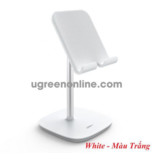 Ugreen 70976 xoay 45 độ Màu Trắng Giá đỡ điện thoại. máy tính bảng chất liệu kim loại LP177 10070976