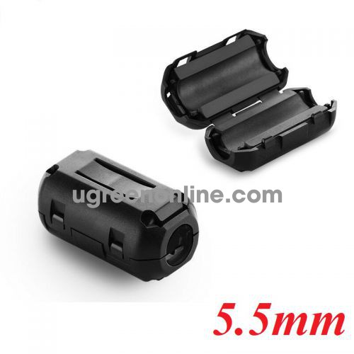 Ugreen 20305 cục chống nhiễu điện từ 5.5mm Lọc dòng Core ZJ301 10020305