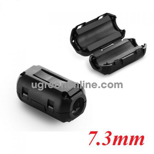 Ugreen 20306 7.3mm cục chống nhiễu điện từ Lọc dòng Core ZJ301 10020306
