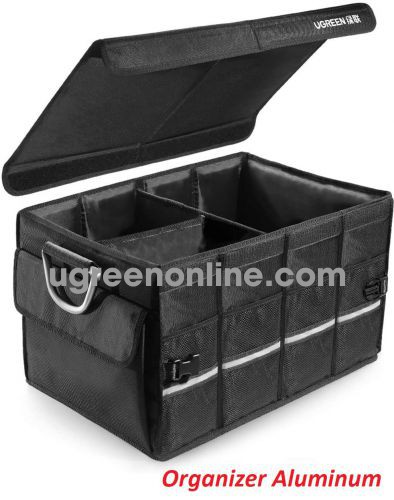 Ugreen 80710 Multifunctional Car Storage Box Trunk Organizer Aluminum Alloy LP256 10080710