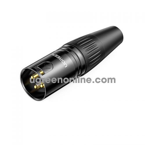 Ugreen 80439 1pcs 6.5mm three-core to Cannon male microphone 6.35 XLR mouth mono mixer audio head single pack Connector AV162 10080439