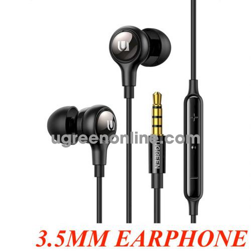 Ugreen 30637 3.5mm In - Ear wired Earphones black color EP103 10030637