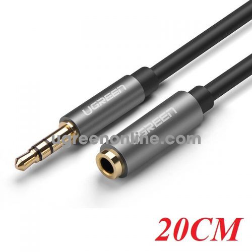 Ugreen 30746 3.5Mm Male To Female Audio Cable 20Cm AV136 10030746