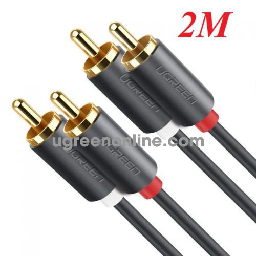 Ugreen 10518 2Rca Male To 2Rca Male Cable 2M Av104 10010518