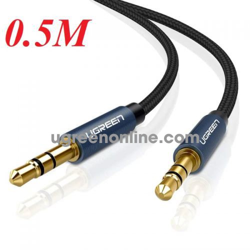 Ugreen 10684 3.5Mm Male To Male Audio Cable 0.5M Av112 10010684