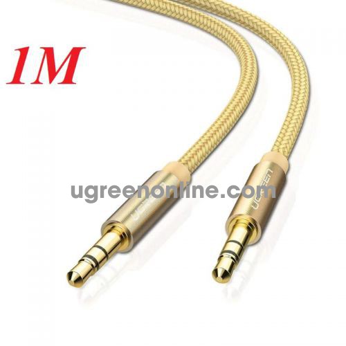 Ugreen 30809 3.5Mm Male To Male Audio Cable VàNg 1M Av112 10030809