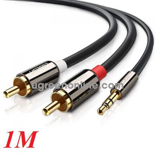 Ugreen 10749 3.5Mm Male To 2Rca Male Cable 1M Av116 10010749