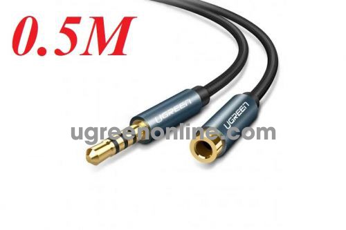 Ugreen 40672 3.5Mm Male To 3.5Mm Female Extension Cable 0.5M Av118 10040672