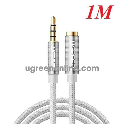 Ugreen 40677 3.5Mm Male To 3.5Mm Female Extension Cable TrắNg 1M Av118 10040677