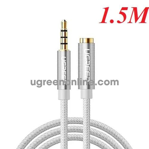 Ugreen 40678 3.5Mm Male To 3.5Mm Female Extension Cable TrắNg 1.5M Av118 10040678