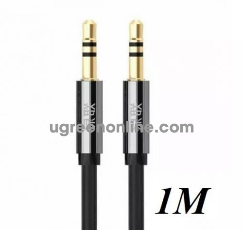 Ugreen 10720 3.5Mm Male To 3.5Mm Male Flat Cable Gold Plated 1M Av119 10010720