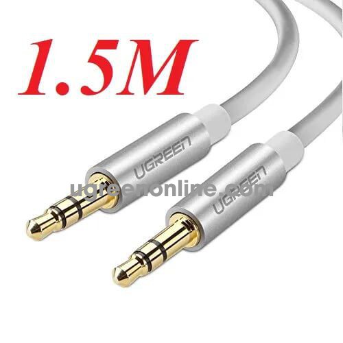 Ugreen 10752 3.5Mm Male To 3.5Mm Male Cable TrắNg 1.5M Av119 10010752