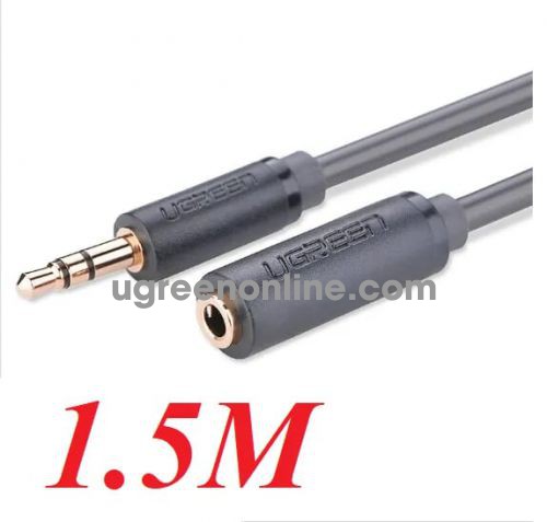 Ugreen 10783 3.5Mm Male To Female Extensioin Cable 1.5M Av124 10010783