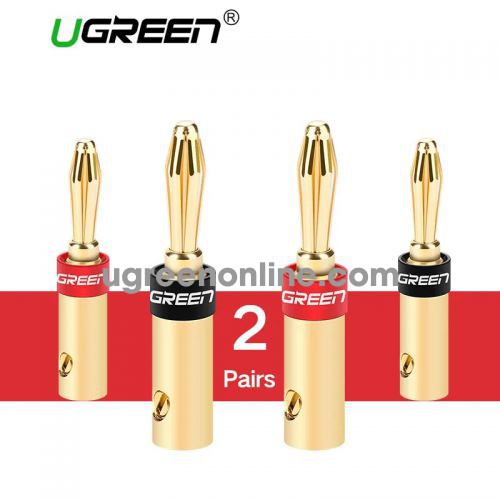 Ugreen 30513 4pcs banana jack Av Adapter - 2 cặp 4 cái hoa chuối bắp chuối - 30513 10030513