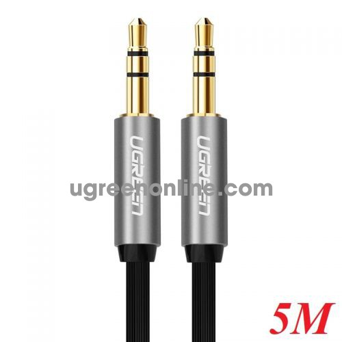 Ugreen 10731 5M Cáp Audio đầu 3.5mm cable Đen AV119 10010731