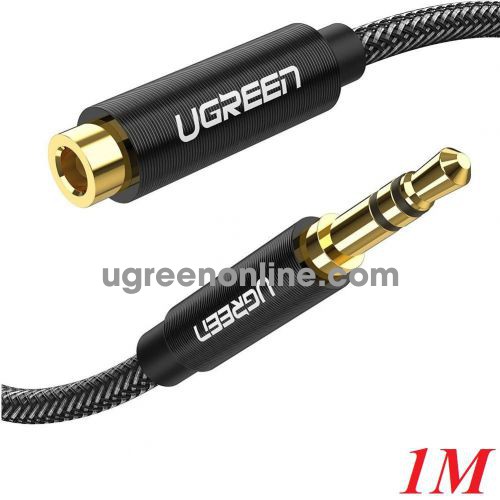 Ugreen 60220 1M 3.5mm extension audio cable black male to female AV118 10060220