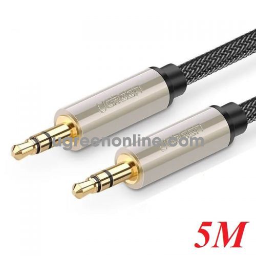 Ugreen 10606 5M Professional aux audio cable Xám AV125 10010606