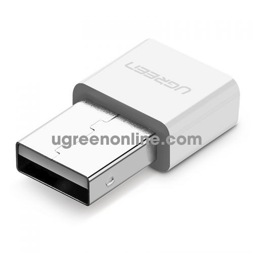 Ugreen 30723 USB Bluetooth 4.0 Hỗ Trợ Chuẩn APTX Support Win 10 White CM109 10030723