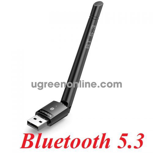 Ugreen 15610 usb Bluetooth 5.3 only for windows 100m long range with antenna USB bt Adapter compatible with EDR not support apple device CM656 10015610