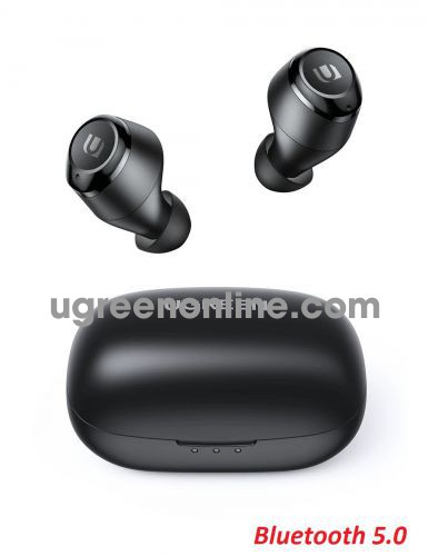 Ugreen 80606 BTL 5.0 10M APTX Black True Wireless Stereo Earbuds WS102 10080606