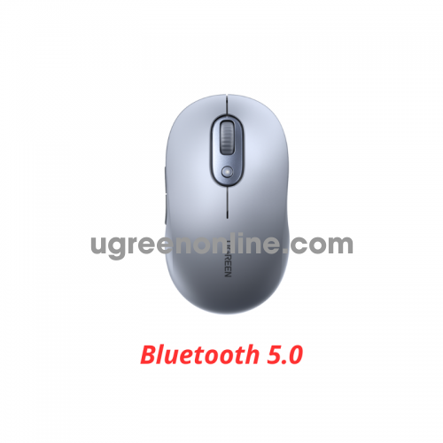 Ugreen 45149 2.4Ghz and BT 4000 DPI Mouse Wireless + Bluetooth chất liệu nhựa màu xám ABS M556 10045149
