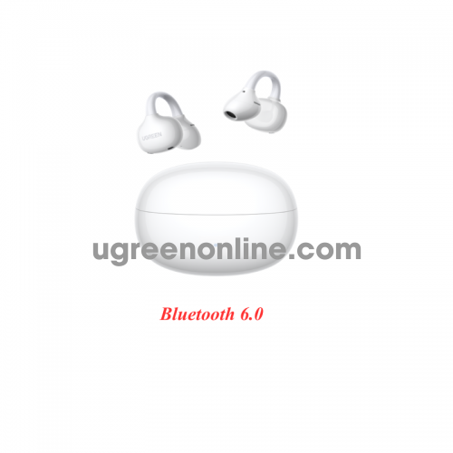 Ugreen 65880 Bluetooth v6.0 Clipbuds Pro Support Bt6 Dual Earbuds 6 Hours Battery Life - Single headset 8 Hours Support Enc WS218 10065880
