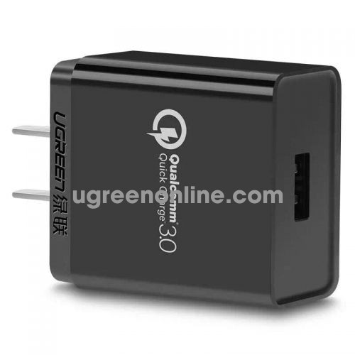 Ugreen 20838 3.0 30W Quick Charge Usb Charger Sạc Nhanh Qc3.0 Black Cd122 10020838