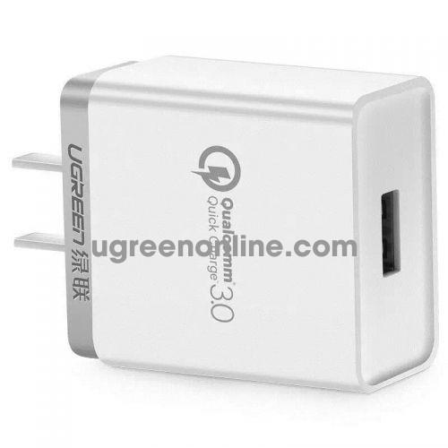 Ugreen 20839 3.0 18W Quick Charge Usb Charger Sạc Nhanh Qc3.0 White Cd122 10020839