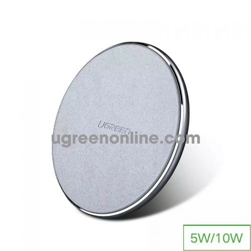 Ugreen 50574 10W Qi Aluminum Alloy Metal Wireless Charger Sạc Không Dây Cd180 10050574