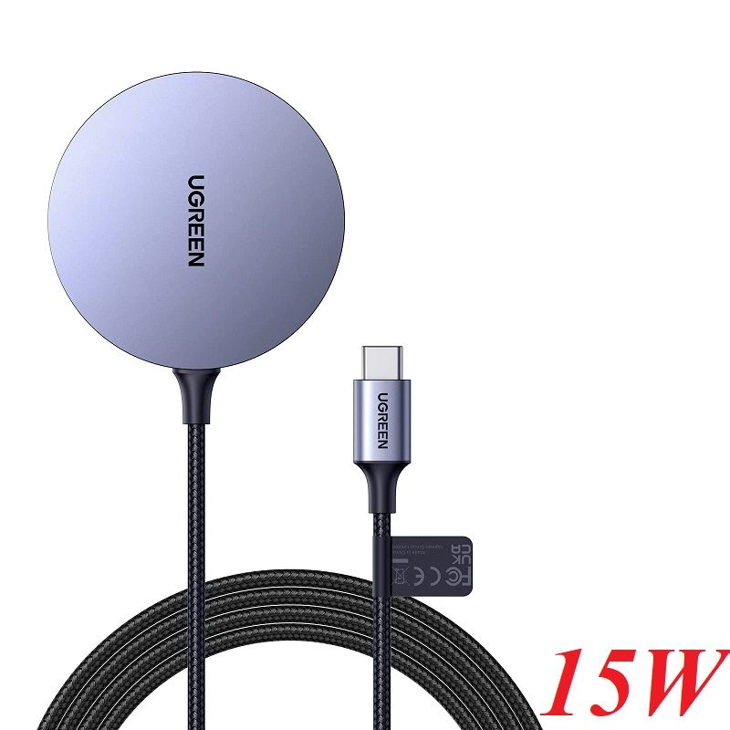 Ugreen 30233 15W Max Qi Wireless Charger usb type c PD input