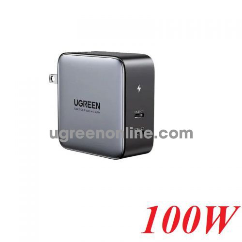 Ugreen 40795 100W 2 usb type c Smart Charger US foldable Plug CD254 10040795