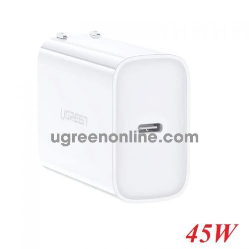 Ugreen 60463 White 45W Power Delivery USB C Fast Charger CD207 10060463