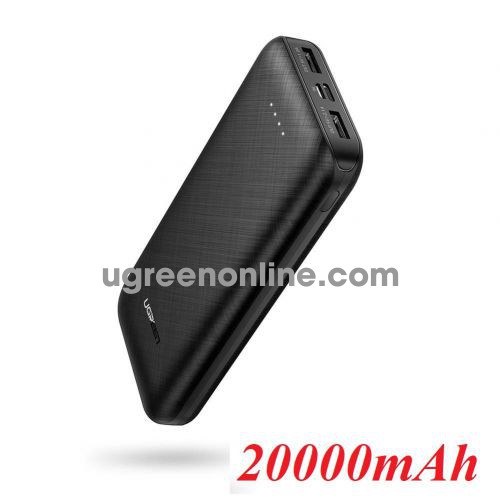 Ugreen 60878 20000mAh Black Dual Port Power Bank PB161 10060878