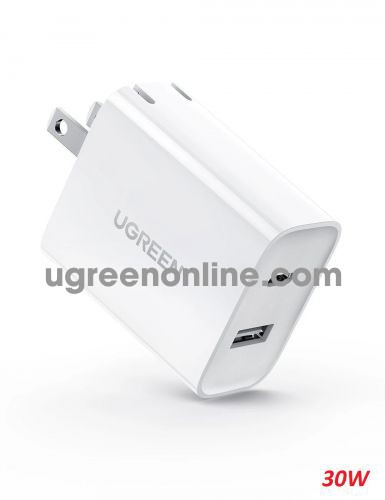 Ugreen 60467 30W 2 Port USB type C Wall Charger CD170 10060467