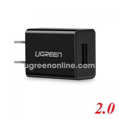 Ugreen 50713 Black USB 2.0 Charging Adapter 5V-1A CD112 10050713