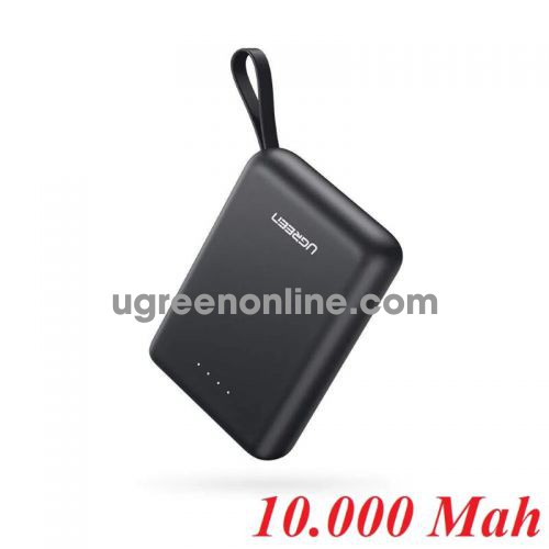 Ugreen 60452 Black Mini Power Bank Dual USB-A + Type C 10000Mah PB133 10060452