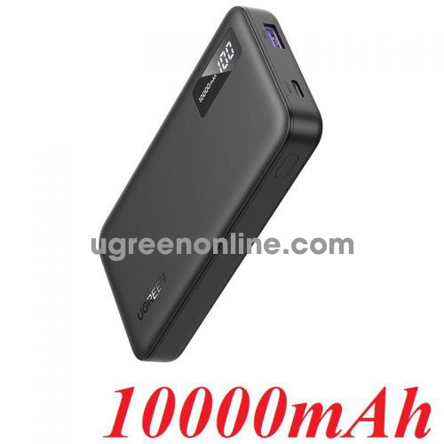 Ugreen 25742 10000mAh 1c1a 20w max Two way Fast Charging Power Bank Black PB311 10025742