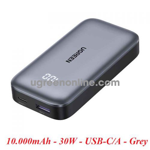 Ugreen 25185 30w max 1c1a 10000mAh Two-way Fast Charging Power Bank PB502 10025185