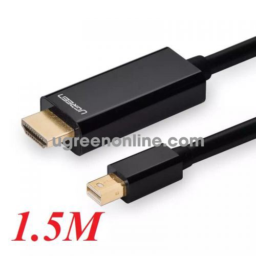 Ugreen 10450 1.5m mini dp male to hdmi cable cáp MD101 10010450