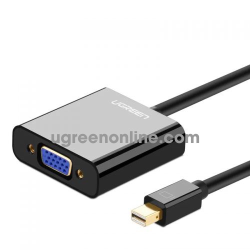 Ugreen 10459 Mini Display Port to VGA converter đầu chuyển đổi ABS 59 MD113 10010459