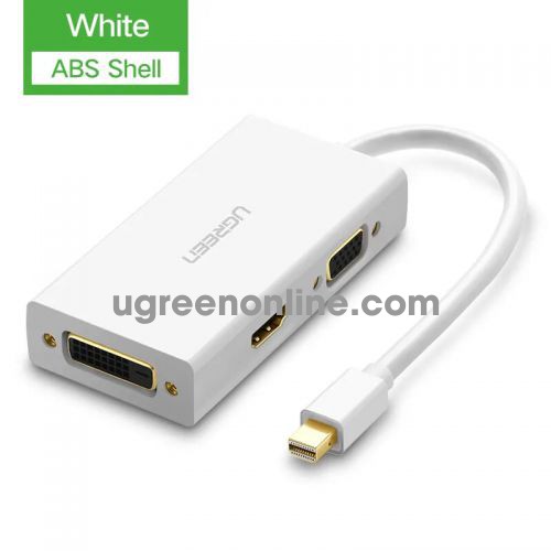 Ugreen 20417 Mini DP to HDMI/ VGA/ DVI converter đầu chuyển đổi MD114 10020417