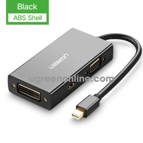 Ugreen 20418 Mini DP to HDMI/ VGA/ DVI converter đầu chuyển đổi MD114 10020418