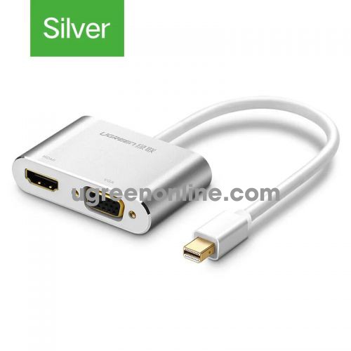 Ugreen 20421 Mini DP to HDMI/VGA converter đầu chuyển đổi MD115 10020421