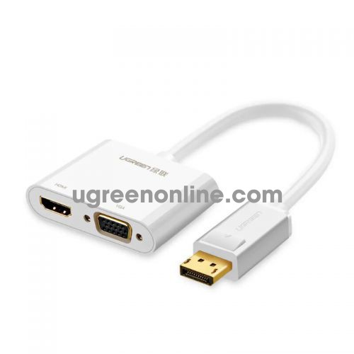 Ugreen 40366 DisplayPort to HDMI & VGA converter đầu chuyển đổi 66 MM138 10040366