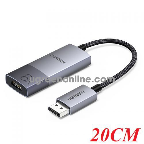 Ugreen 40948 8K 60HZ DP 1.4 to HDMI 2.1 converter DisplayPort to HDMI male-to-female video adapter MM137 10040948